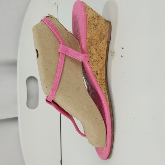 Tory Burch Pink Wedge Sandal - Picture 5 of 14